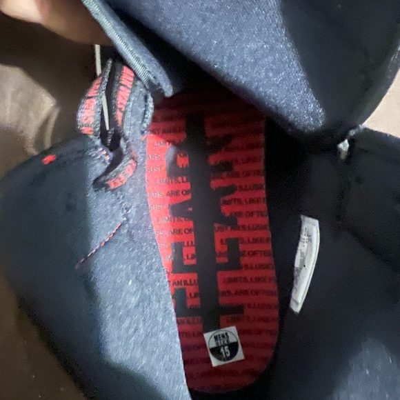 Jordan Black and Red Athletic High-Top Sneakers Jordan 1 Come Fly With Me - Picture 10 of 12